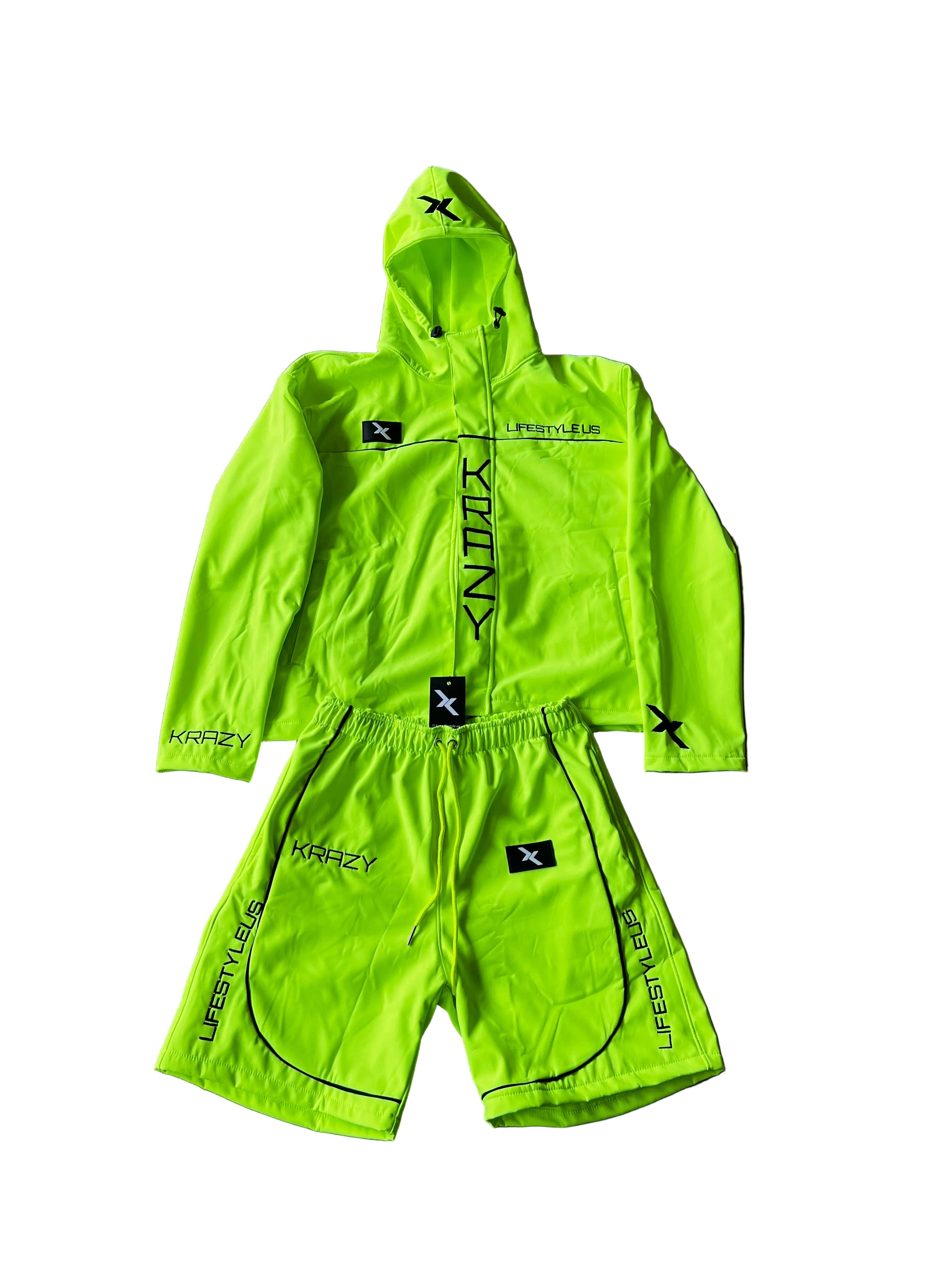Neon Green "Krazy Essential Set"